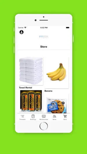 Bodyzone Fitness App screenshot 3