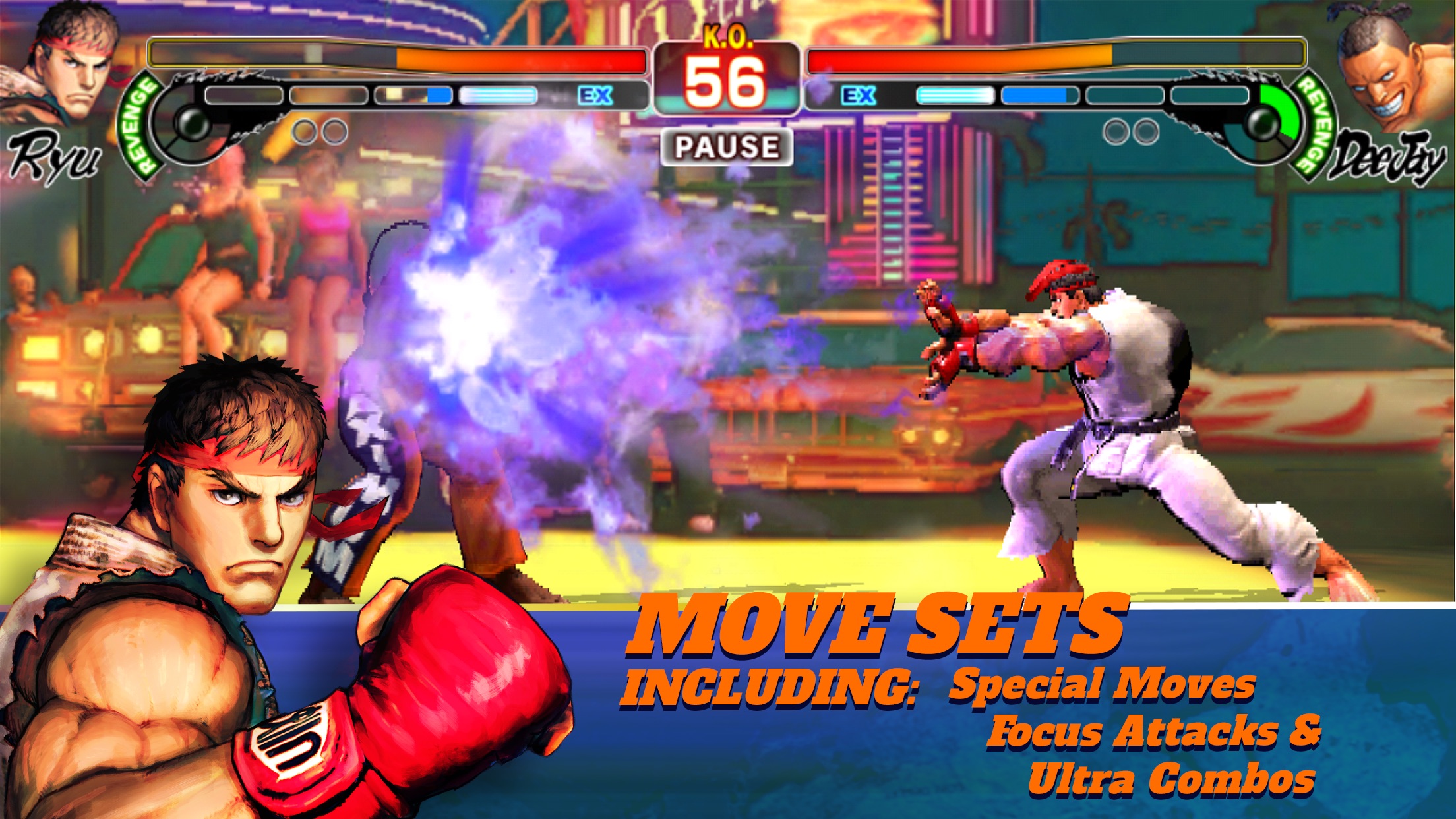 Screenshot do app Street Fighter IV CE