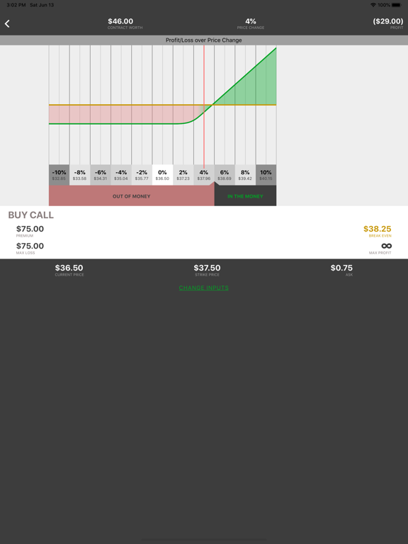 Screenshot #6 pour In The Money - Options