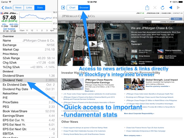 Stockspy Hd Real Time Quotes On The App Store Stockspy Hd Real Time Quotes On The App Store
