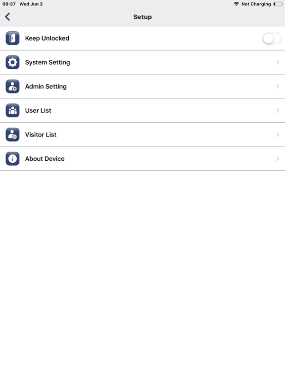 J-LOCK iPad screenshot