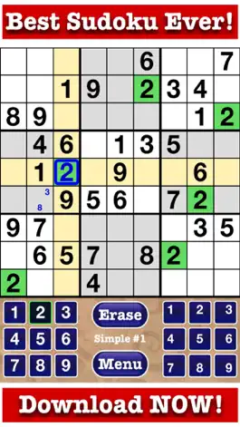 Game screenshot Stress Free Sudoku Game Book! mod apk