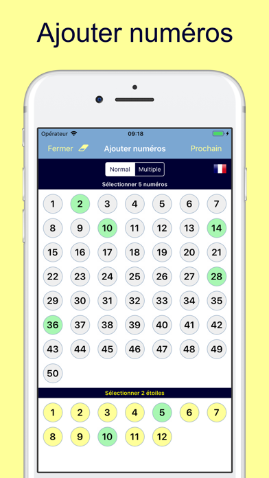 Screenshot #3 pour EuroMillions: euResults