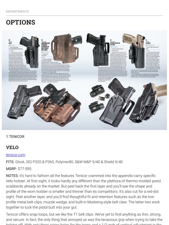 RECOIL Presents: Concealment iPad screenshot 6 - Lifestyle app