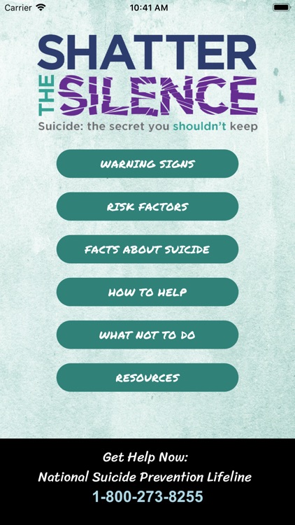 MS DMH - Shatter the Silence