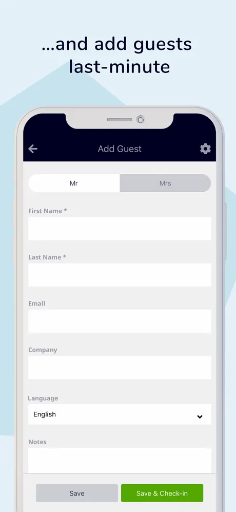 eyevip Check-In