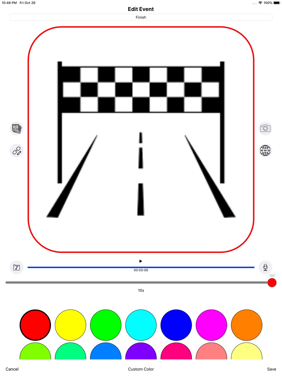 iPad screenshot
