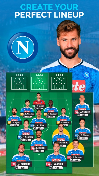 SSC Napoli FANTASY MANAGER 19