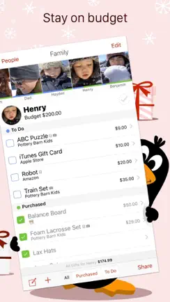 The Christmas List iPhone image 2