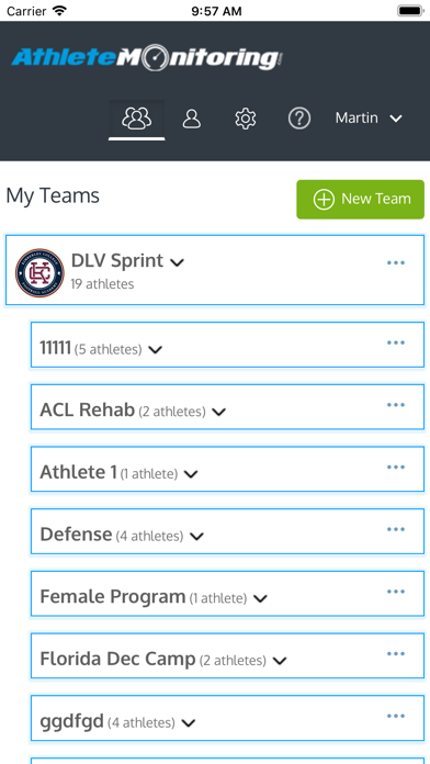 AthleteMonitoring Pro screenshot 4