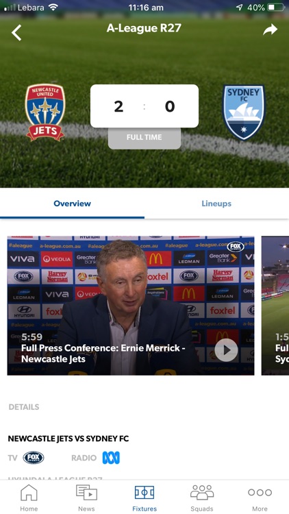 Newcastle Jets Official App