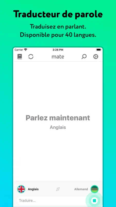 Traducteur Anglais – Mate screenshot 4 of 9