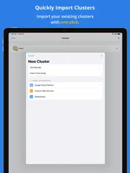 Kuber - Kubernetes Dashboard ipad bilder 0