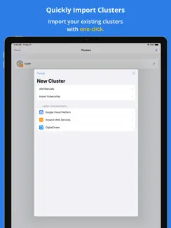 Kuber - Kubernetes Dashboard iPad image 1