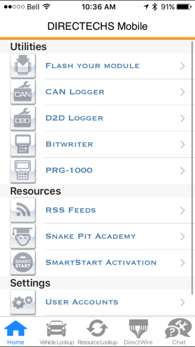 Screenshot #1 pour Directechs Mobile