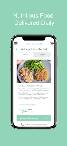 Game screenshot Eat Clean ME: Food Delivery hack