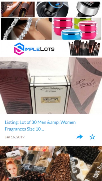 Simplelots Wholesale App