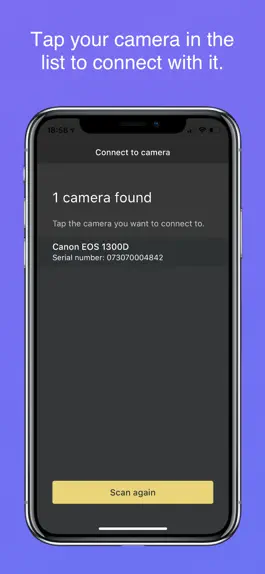 Game screenshot DSLR remote for Canon EOS apk