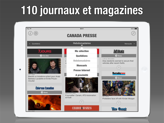 Screenshot #5 pour Canada Presse
