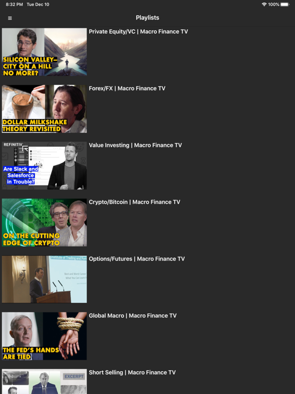 Screenshot #6 pour Macro Finance TV