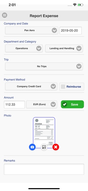 OMS Expense Report