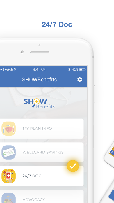 SHOWBenefits Screenshot