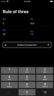 How to cancel & delete rule of three - calculator 1