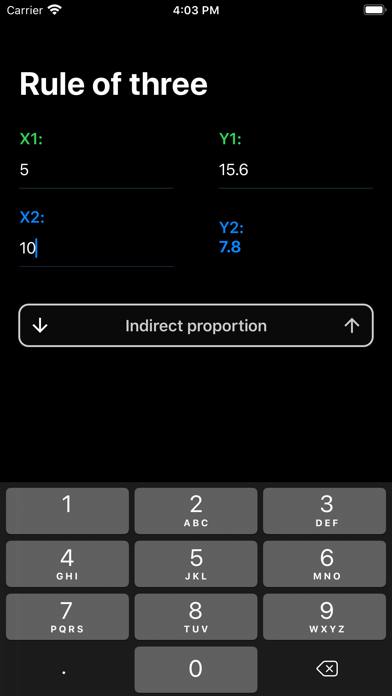 Rule of Three - Calculatorのおすすめ画像2