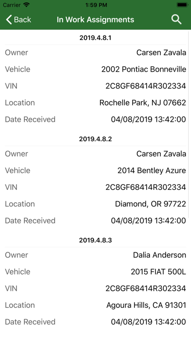 VistaClaim Screenshot