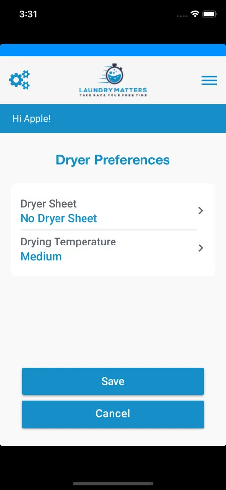 Laundry Matters