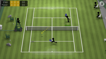 Screenshot #2 pour Stickman Tennis