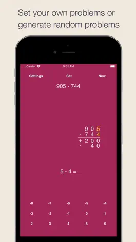 Game screenshot Partial Difference Subtraction hack