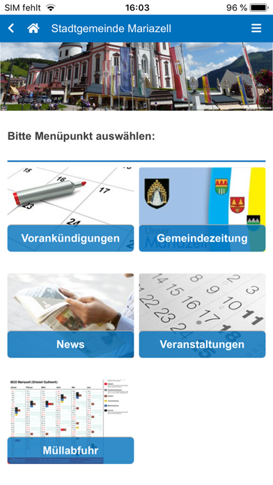 Stadt Mariazell Screenshot