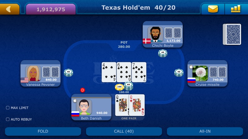 Online Poker LiveGames screenshot 3