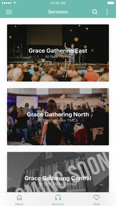 Grace Gathering App screenshot 2