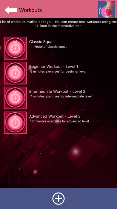 Buttocks Workout - Squat Bot Screenshot