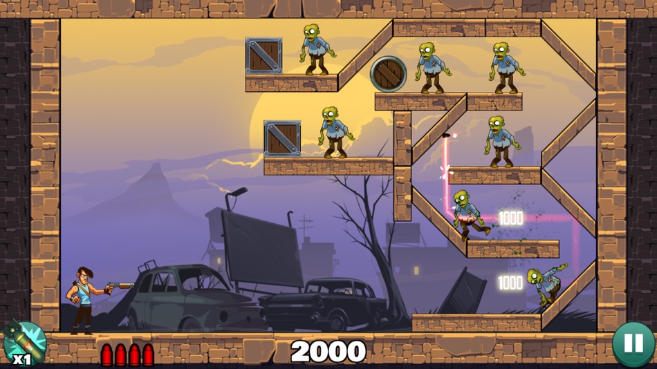 #4. Stupid Zombies (iOS) 由: GameResort LLC