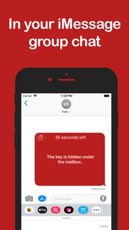 Game screenshot Self-Destructing Messages hack