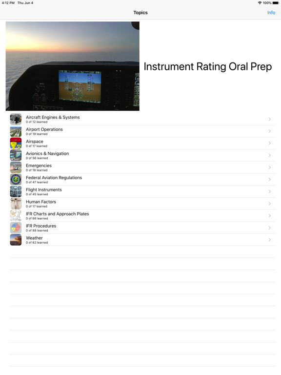 Screenshot #4 pour Instrument Rating Oral Prep