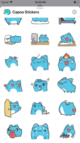 Capoo Stickers screenshot