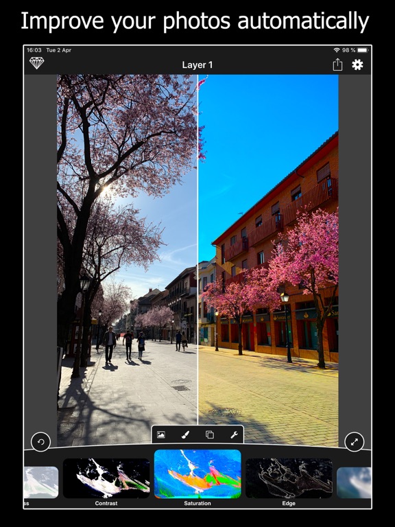 Screenshot #4 pour Photo Tweak Effects Editor