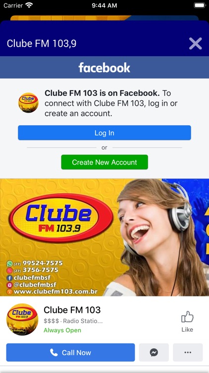Clube FM 103,9 screenshot-3