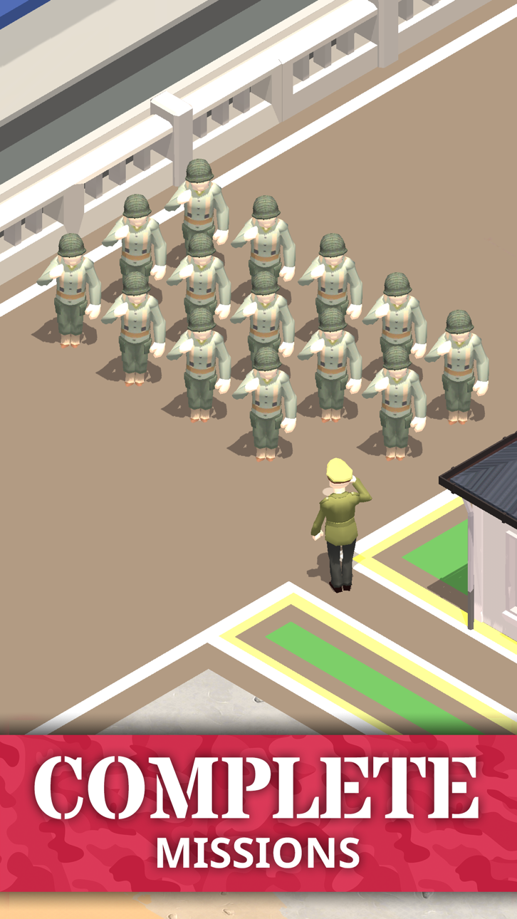 Idle Army Base: Tycoon Game Hack screenshot 5 - iOS game interface