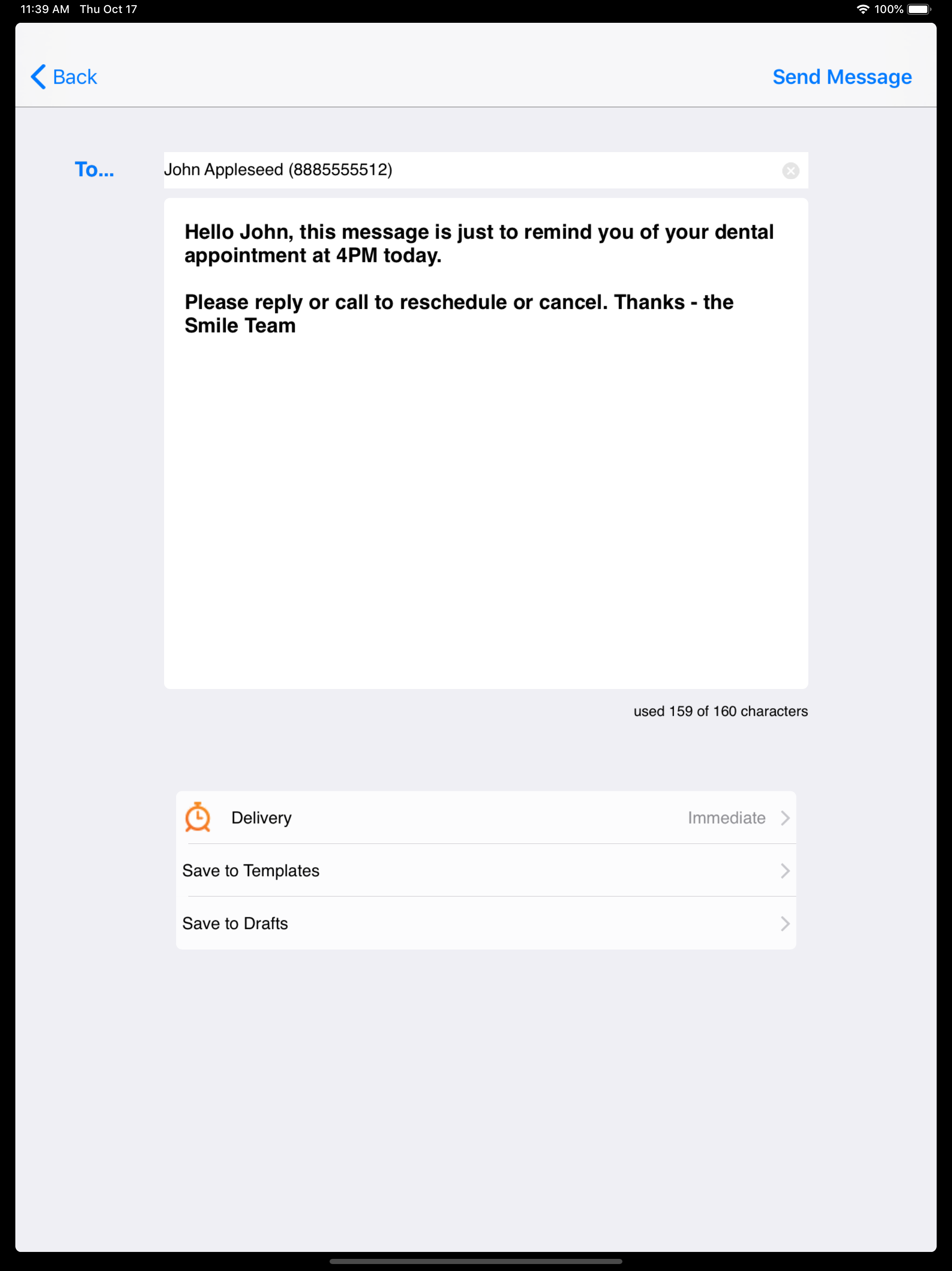 BulkSMS Text Messenger
