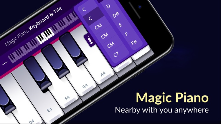Magic Piano keyboard and Tile screenshot-0
