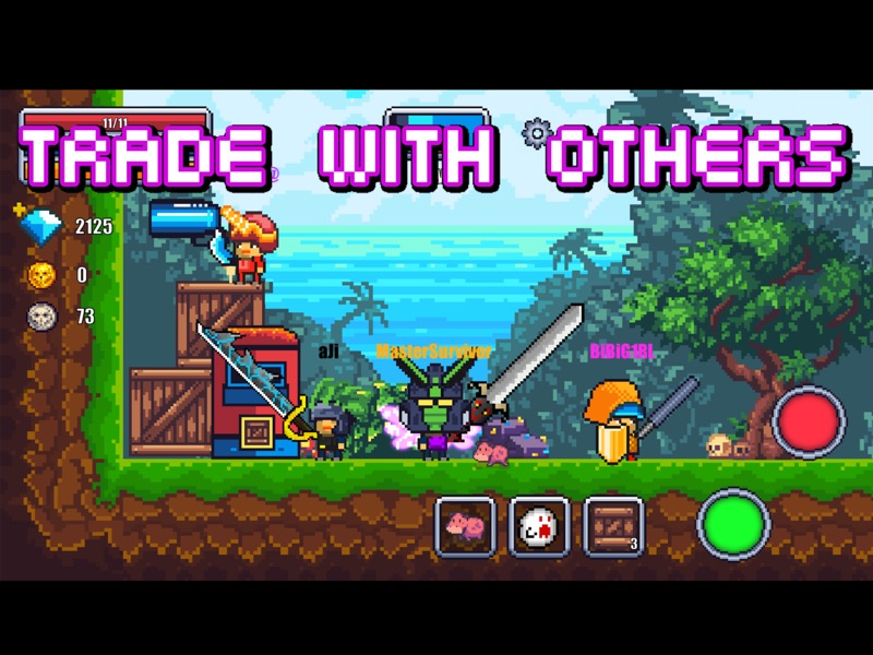 Pixel Survival World - Online screenshot 11