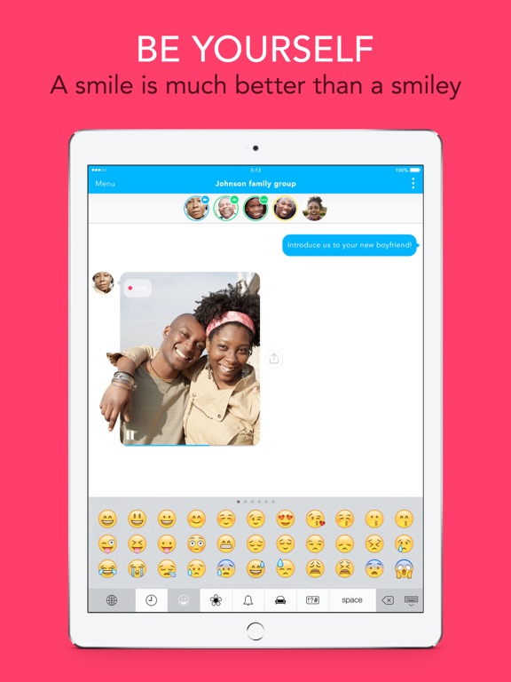 Glide - Live Video Messaging, Chat & Text screenshot