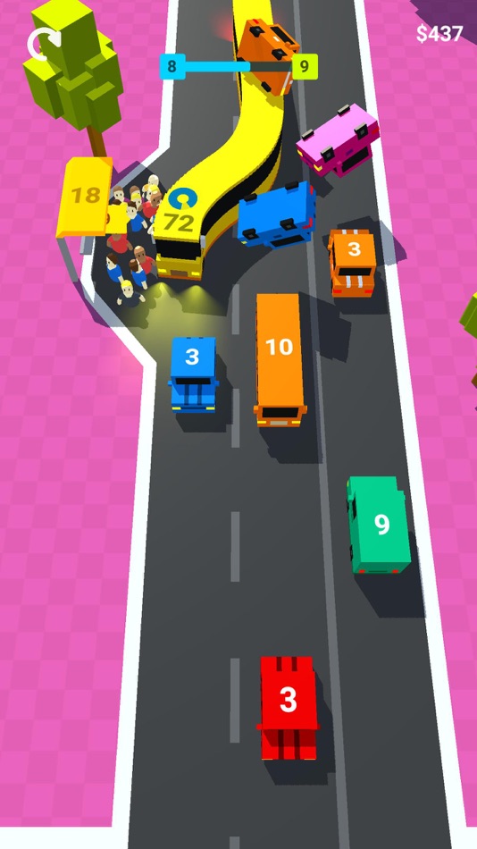 #8. Snake Bus (iOS) 由: Tummy Games