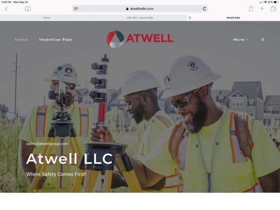 Atwell Safe iPad screenshot 1 - Business app