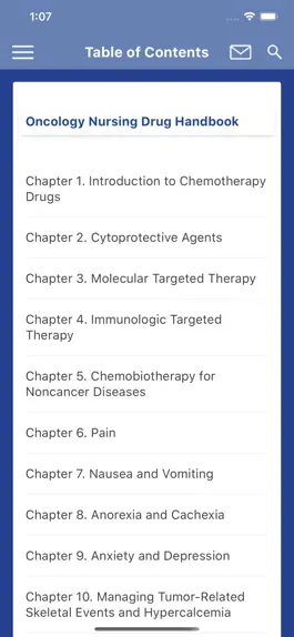Game screenshot Oncology Nursing Drug Guide mod apk